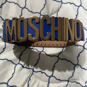 Leather Moschino Belt
